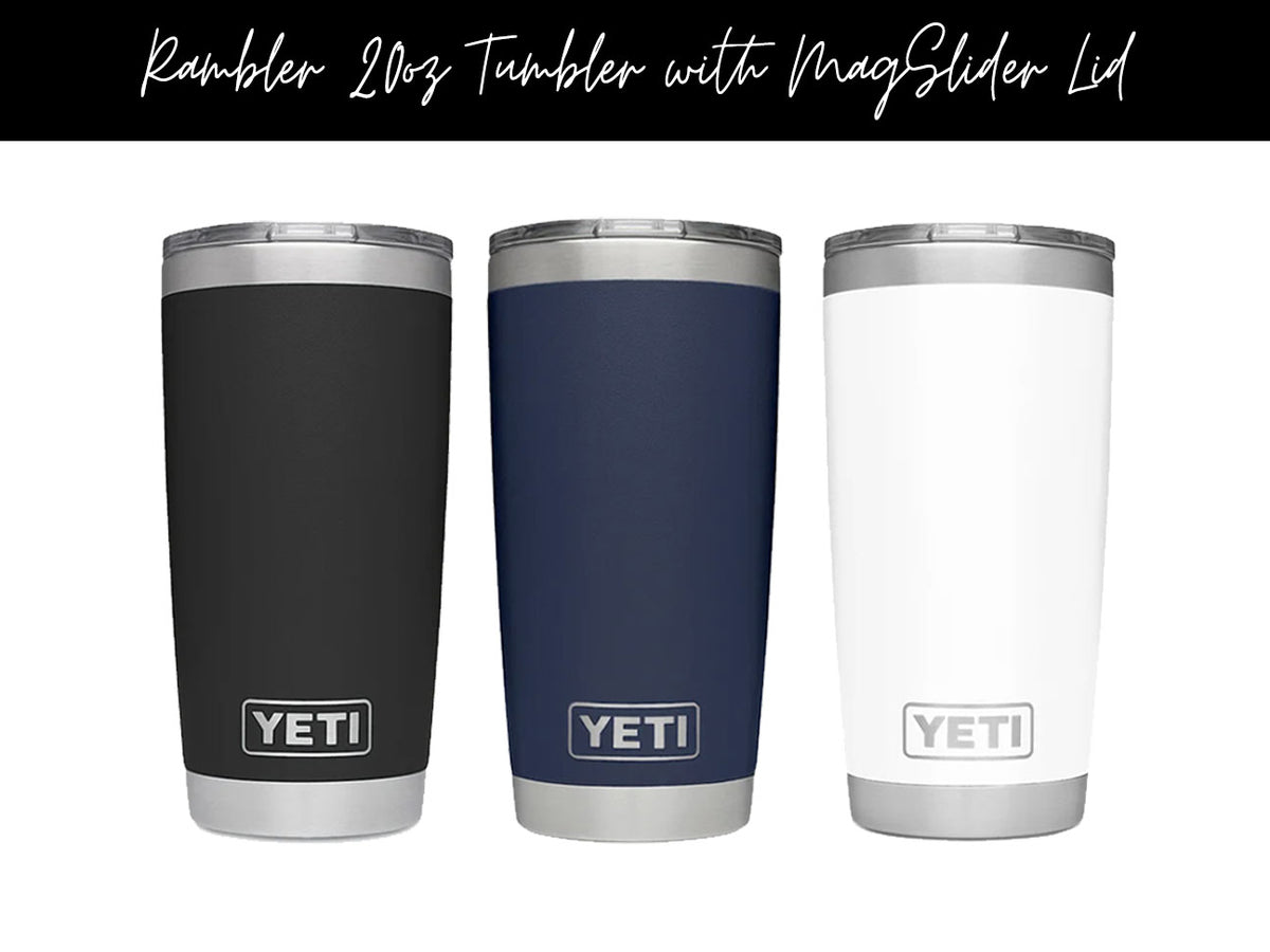Synergy Branded 20 oz. YETI Tumbler with MagSlider Lid