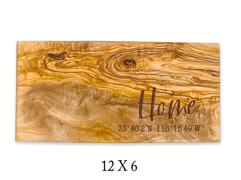 Custom Olive Wood Cutting Board – Grace & Moxie